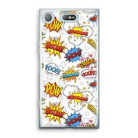 Pow Smack: Sony Xperia XZ1 Compact Transparant Hoesje