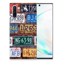 Samsung Galaxy Note 10 | Siliconen hoesje | met foto Kentekenplaten