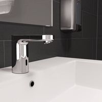 Elektronische Wastafelkraan HansGrohe Vernis Blend Gemengd Water en Batterij Chroom - thumbnail