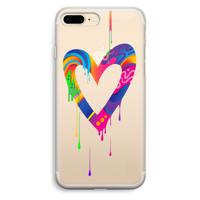 Melts My Heart: iPhone 7 Plus Transparant Hoesje - thumbnail