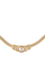 Christian Dior Pre-Owned collier serti de perles artificielles pre-owned (années 1980)