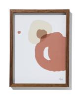 HEMA Fotolijst 15x20cm Notenkleur Massief Hout (hout)