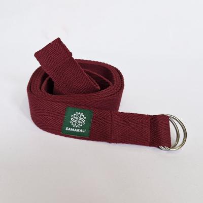 Yogariem van biologisch katoen - Rood