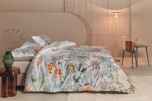 Kardol Kardol Established Dekbedovertrek - Blue Grey 200x200/220 cm