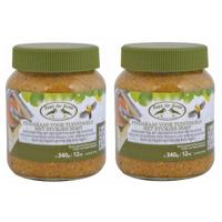 Best for Birds Vogelvoer - 2x - pindakaas - met stukjes noot - 340 gram - in pot