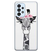 Samsung Galaxy A33 siliconen hoesje - Giraffe