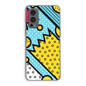 Pop Art #1: OnePlus Nord 2 5G Transparant Hoesje