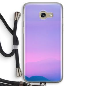 Sunset pastel: Samsung Galaxy A5 (2017) Transparant Hoesje met koord