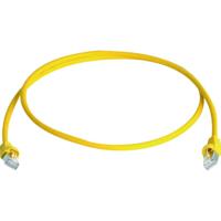 Telegärtner 100009132 RJ45 Netwerkkabel, patchkabel CAT 6A S/FTP 25.00 m Geel Vlambestendig, Halogeenvrij, UL gecertificeerd 1 stuk(s)