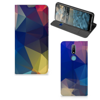 Nokia 2.4 Stand Case Polygon Dark