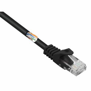 Renkforce RF-5044016 RJ45 Netwerkkabel, patchkabel CAT 5e U/UTP 10.00 m Zwart Snagless 1 stuk(s)