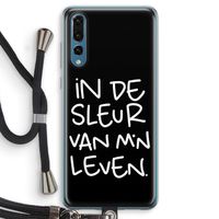 De Sleur: Huawei P20 Pro Transparant Hoesje met koord