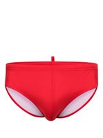 DSQUARED2 short imprimé à taille élastiquée - Rouge