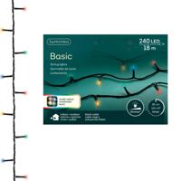 Kerstverlichting - 240 led lampjes - gekleurd - 23 meter - buiten - lichtsnoer