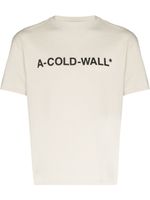 A-COLD-WALL* t-shirt en coton à logo imprimé - Tons neutres