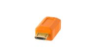 Tether Tools CU5430ORG USB-kabel 4,6 m USB 2.0 USB A Micro-USB B Oranje - thumbnail