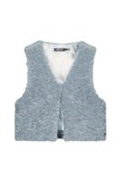 Like Flo winter gilet meisjes - blauw - Diam - fur