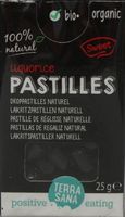 Droppastilles naturel bio