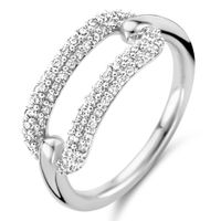 TI SENTO-Milano 12228ZI Ring zilver-zirconia zilverkleurig-wit - thumbnail