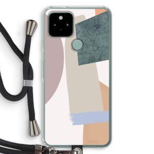 Lindo: Pixel 5 Transparant Hoesje met koord