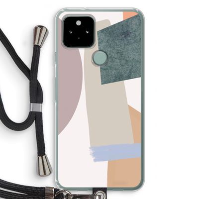 Lindo: Pixel 5 Transparant Hoesje met koord