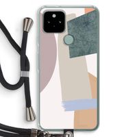 Lindo: Pixel 5 Transparant Hoesje met koord