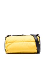 Moncler sac porté épaule matelassé à logo - Jaune - thumbnail