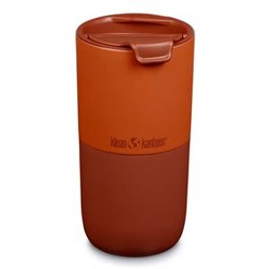 Thermos Rise Tumbler Gerecycled RVS Insulated 473 ml - Rood mat