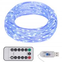 VidaXL Lichtslinger met 150 led&apos;s 15 m blauw