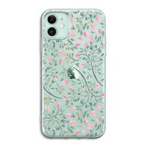 Sierlijke bloemen: iPhone 11 Transparant Hoesje