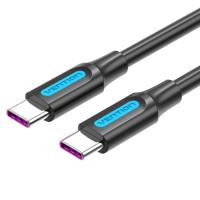 USB-kabel Vention COTBF Zwart 1 m