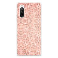 Sony Xperia 10 III | TPU bumper | Pattern Orange