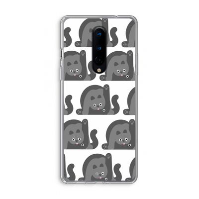 Cats: OnePlus 8 Transparant Hoesje