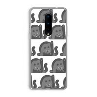 Cats: OnePlus 8 Transparant Hoesje