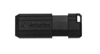 Verbatim PinStripe USB 2.0 stick, 8 GB, zwart - thumbnail