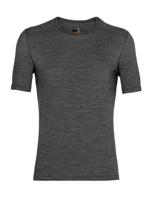 Icebreaker Merino 200 Oasis SS Crewe Thermoshirt Heren Gritstone Hthr-013 XL