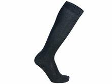 Skafit zilver kniekousen navy blauw