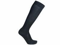 Skafit zilver kniekousen navy blauw