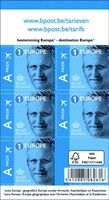 Postzegel Belgie waarde 1 Europa 50 stuks - thumbnail