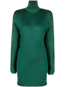 Philosophy Di Lorenzo Serafini robe en maille à manches drapées - Vert