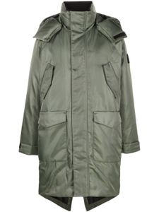 Calvin Klein Jeans parka matelassée à capuche - Vert