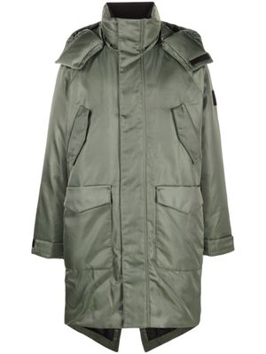 Calvin Klein Jeans parka matelassée à capuche - Vert