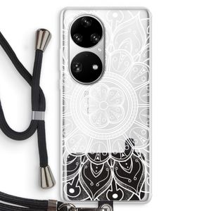 Roses Are Red: Huawei P50 Pro Transparant Hoesje met koord