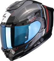SCORPION EXO-1500 Air Carbon Zity, Integraalhelm, Zwart-Rood-Blauw