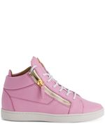 Giuseppe Zanotti baskets Kriss en cuir - Rose