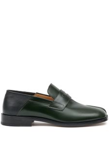 Maison Margiela mocassins à bout Tabi - Vert