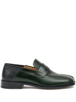Maison Margiela mocassins à bout Tabi - Vert
