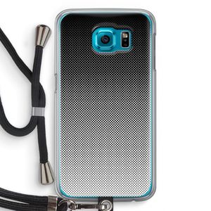 Musketon Halftone: Samsung Galaxy S6 Transparant Hoesje met koord