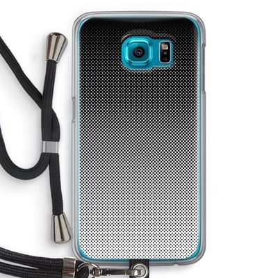 Musketon Halftone: Samsung Galaxy S6 Transparant Hoesje met koord