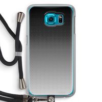 Musketon Halftone: Samsung Galaxy S6 Transparant Hoesje met koord